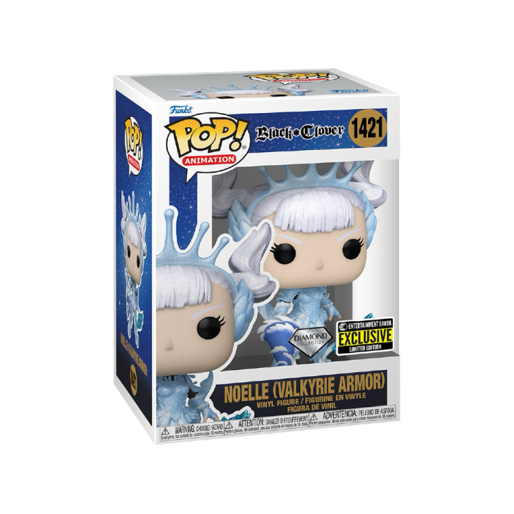 Noelle (Valkyrie Armor) Funko Pop 1421 Black Clover Entertainment Earth Exclusive