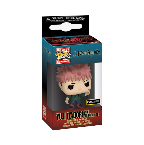 Keychain Yuji Itadori (with Sukuna Mouth) - Hot Topic box