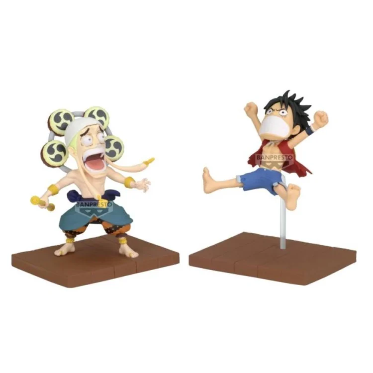 Monkey D.Luffy & Enel Figure WCF Stories (7 cm)