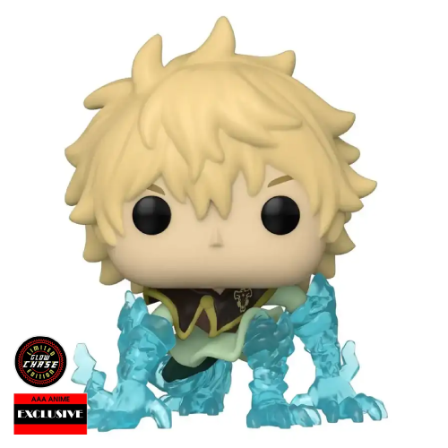 Luck Voltia Funko Pop 1102 Black Clover AAA Anime Exclusive Glow Chase Edition