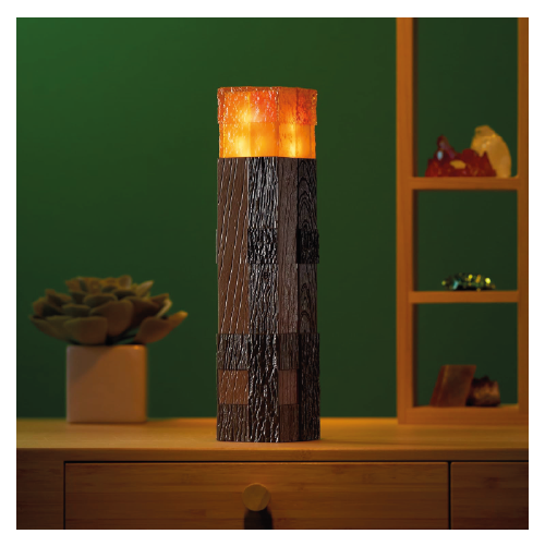 Minecraft The Noble Collection Torch Illuminating Collector Replica