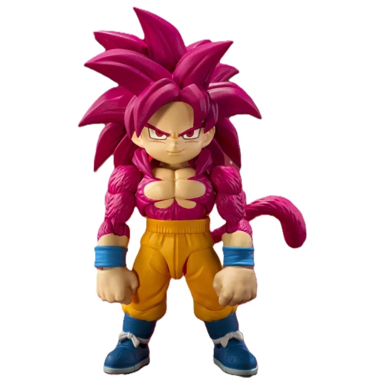 Son Goku Mini Super Saiyan 4 Action Figure Dragon Ball Daima S.H.Figuarts