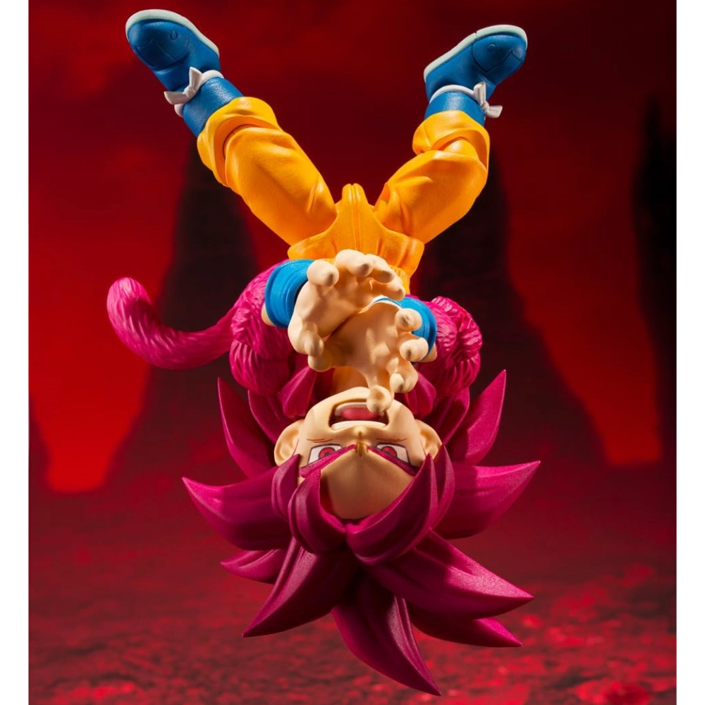 Son Goku Mini Super Saiyan 4 Action Figure Dragon Ball Daima S.H.Figuarts