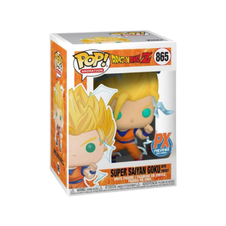 Super Saiyan Goku Funko Pop 865 PX Previews Exclusive