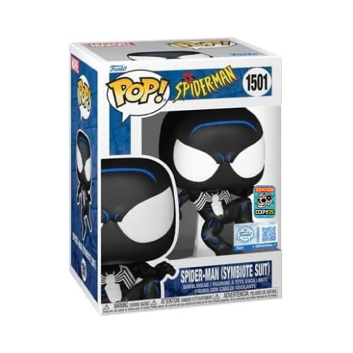 Spider-Man (Symbiote Suit) Funko Pop 1501 Edicon CCXP 25