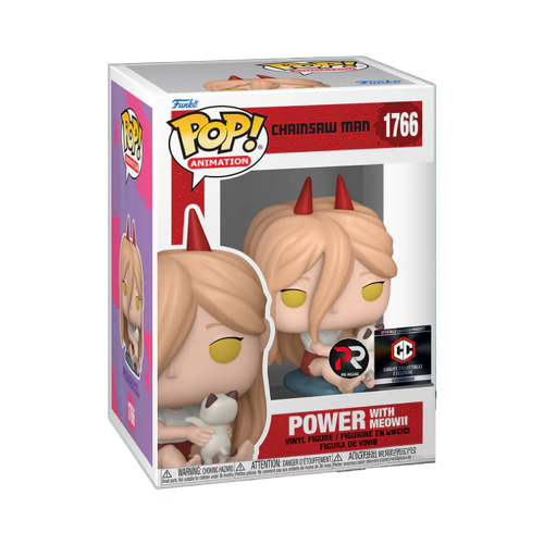 Power with Meowy Funko Pop 1766 Chalice Collectibles Pre Release