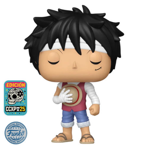 Monkey D Luffy Funko Pop 1877 Funko Special Edition Edicion CCXP 25