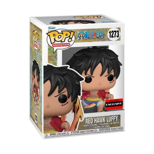 Red Hawk Luffy Funko Pop 1273 AAA Anime Exclusive