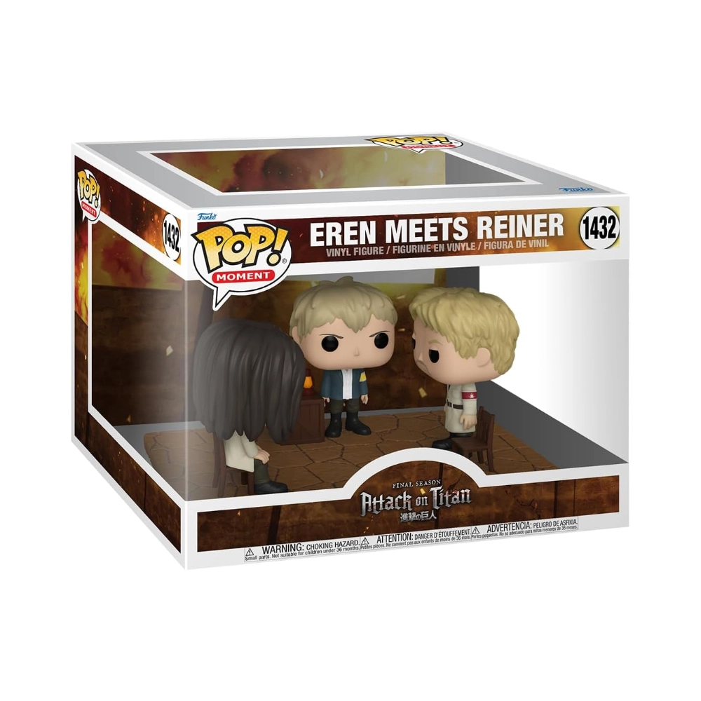 Eren Meets Reiner Funko Pop Moment 1432 Attack On Titan