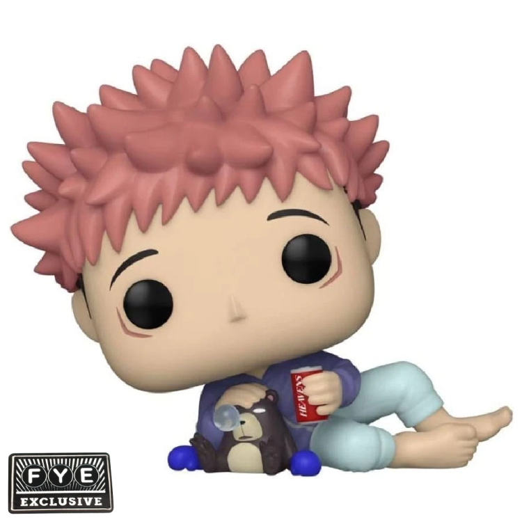 Yuji Itadori with Tsukamoto Doll Funko Pop 1117 Jujutsu Kaisen FYE Exclusive