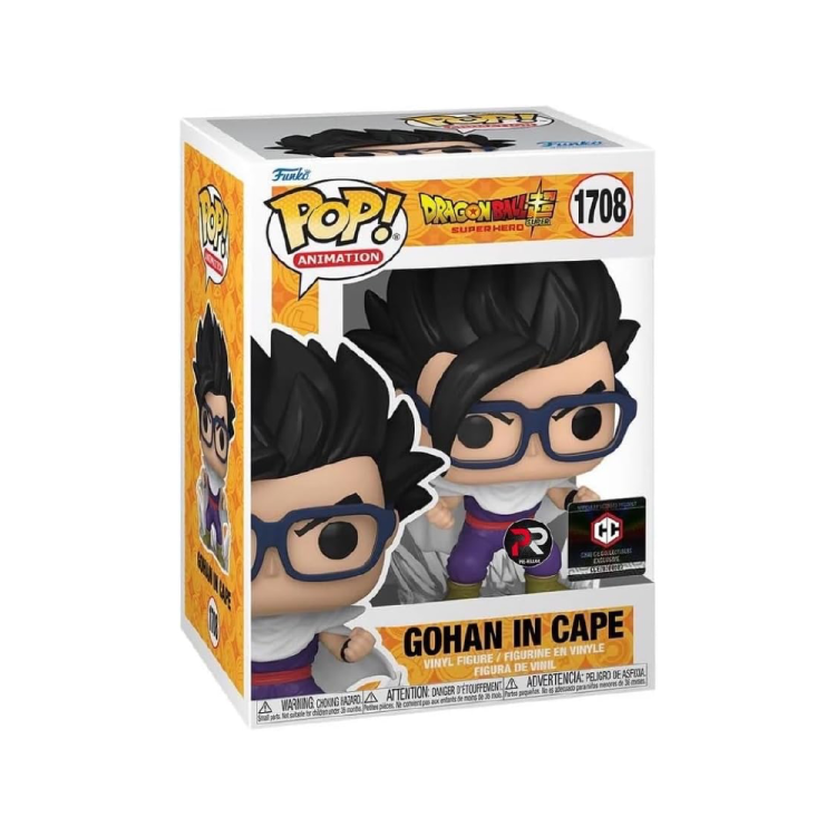 Gohan In Cape Funko Pop 1708 Dragon Ball Super Chalice Collectibles Pre Release