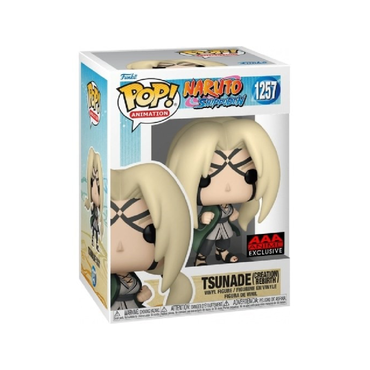 Tsunade Creation Rebirth Funko Pop 1257 Naruto AAA Anime