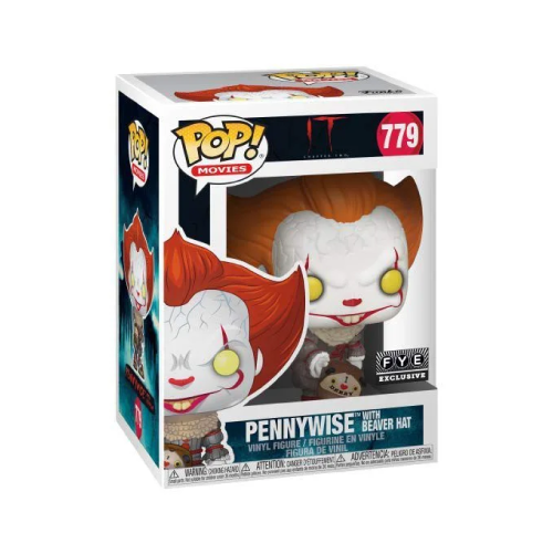 Pennywise with Beaver Hat Funko Pop 779 IT FYE Exclusive
