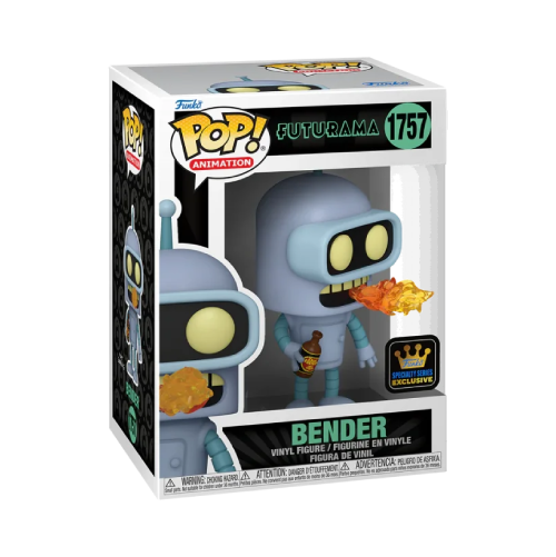 Bender Funko Pop 1757 Futurama Funko Speciality Series