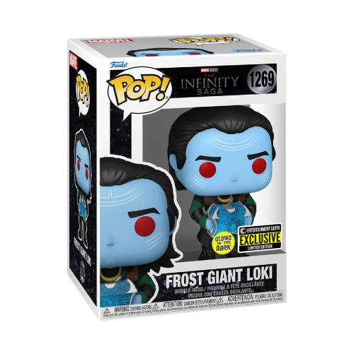 Frost Giant Loki Funko Pop 1269 the Infinity Saga Entertainment Earth Glow in the Dark