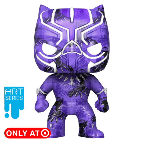 Black Panther Funko Pop 72 Marvel Art Series Target Exclusive