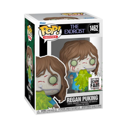 Regan Puking Funko Pop 1462 The Exorcist Hot Topic Scare Fair 2023