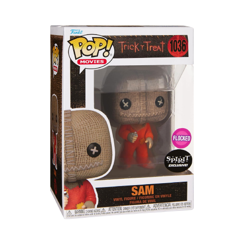 Sam Funko Pop 1036 Trick r Treat Flocked Spirit Exclusive