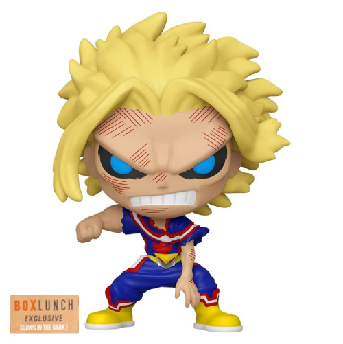 All Might Funko Pop 648 My Hero Academia Box Lunch Glow in the Dark