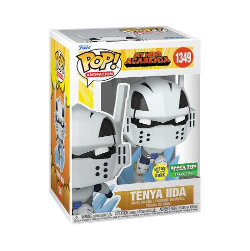 Tenya Iida Funko Pop 1349 My Hero Academia Brad's Toys Glow in the Dark