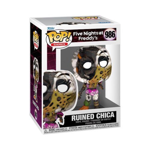 Ruined Chica Funko Pop 986 Five Nights at Freddy’s
