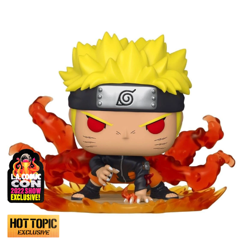 Naruto Uzumaki as Nine Tails Funko Pop 1233 DLX Hot Topic L. A. Comic Con 2022