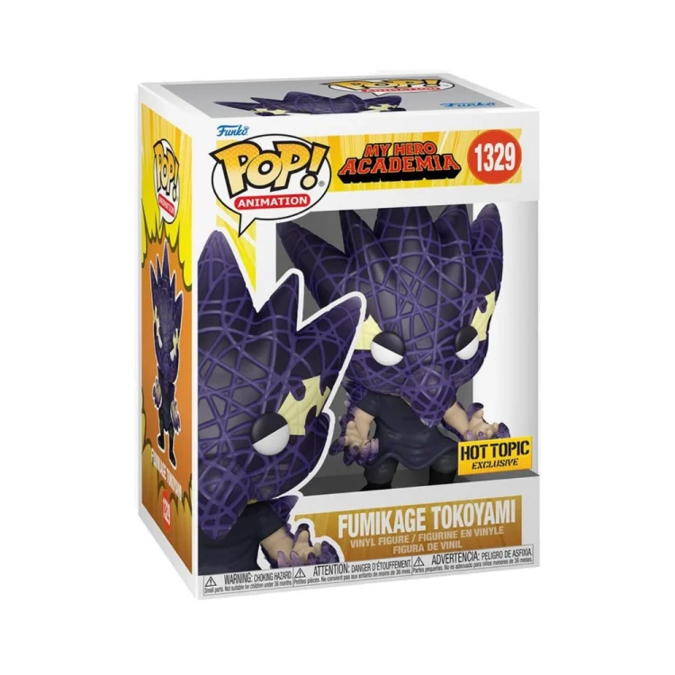 Fumikage Tokoyami Funko Pop 1329 My Hero Academia Hot Topic