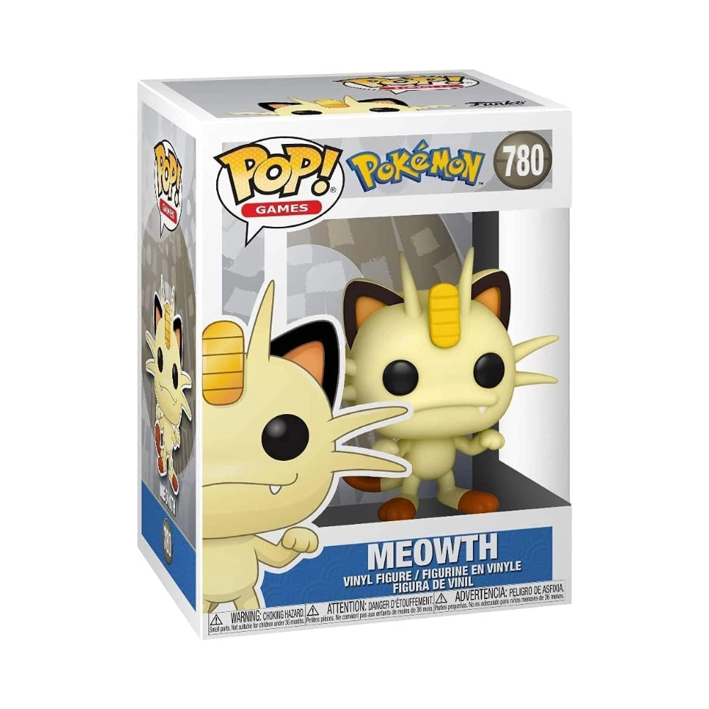 Meowth Funko Pop 780 Pokémon US Version