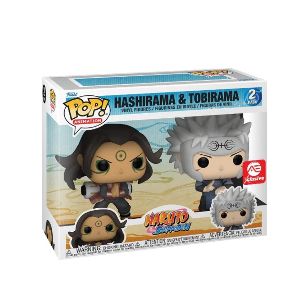 Hashirama & Tobirama Funko Pop 2pk Naruto AE Exclusive