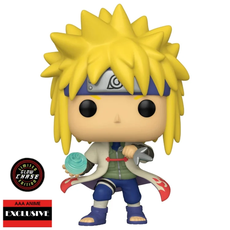Minato Namikaze Funko Pop 935 Naruto AAA Anime Glow Chase