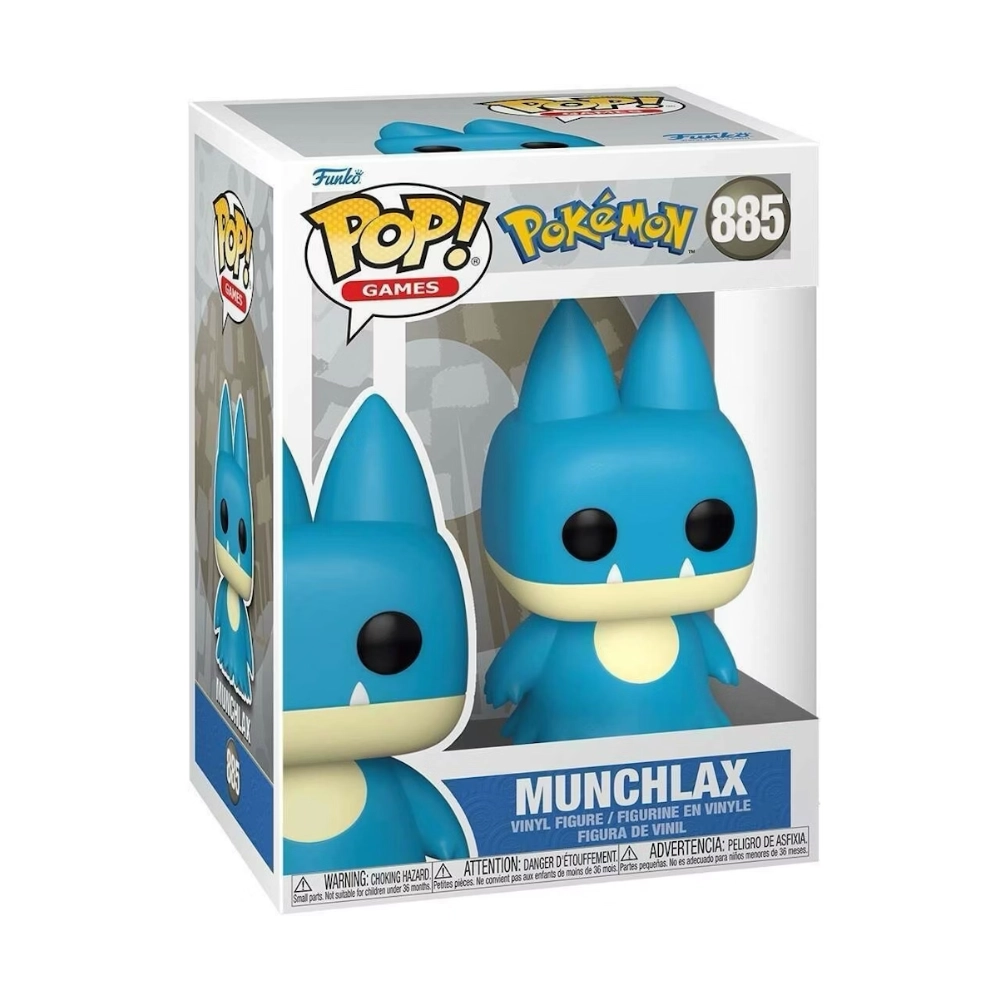 Munchlax Funko Pop 885 Pokémon US Version