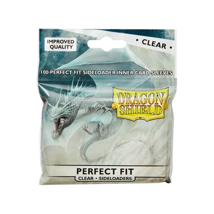 Perfect Fit Sideloader Dragon Shield Clear 100 pz