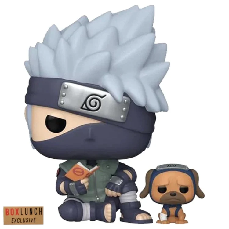 Kakashi Hatake with Pakkun Funko Pop 1338 Naruto BoxLunch