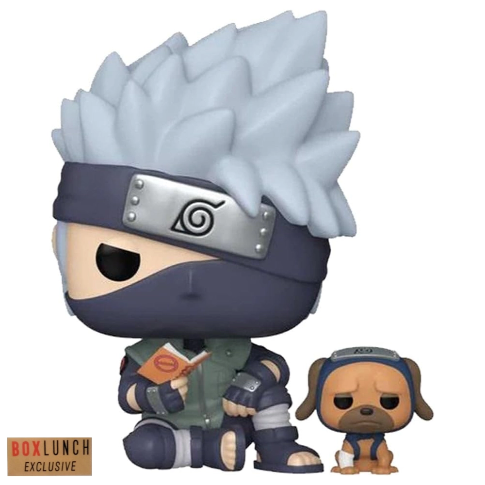 Kakashi Hatake with Pakkun Funko Pop 1338 Naruto BoxLunch