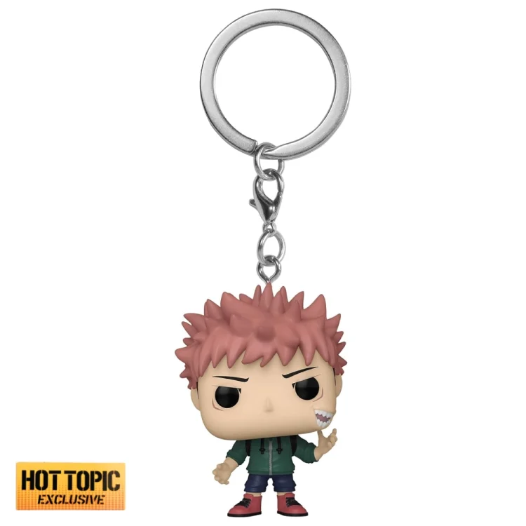 Yuji Itadori Funko Pop Poket Keychain Jujutsu Kaisen Hot Topic
