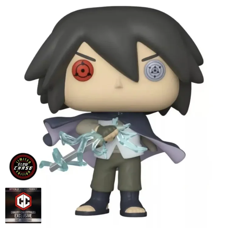 Sasuke Funko Pop 1040 Boruto Chalice Collectibles Glow Chase