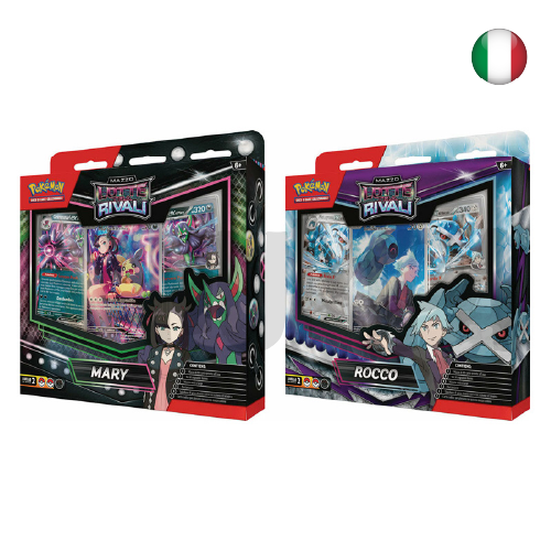Bundle Pokémon Mazzo Lotte tra Rivali Mary & Rocco ITA