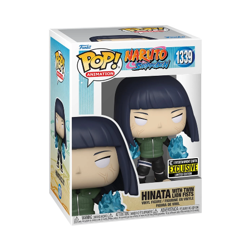 Hinata with Twin Lion Fists Funko Pop 1339 Naruto Entertainment Earth