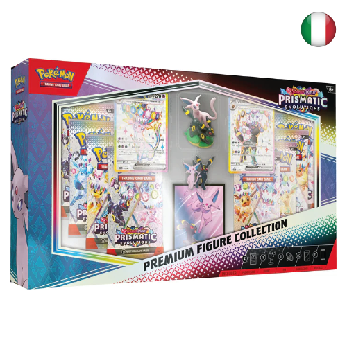 Evoluzioni Prismatiche Collezione Premium con Statuina ITA