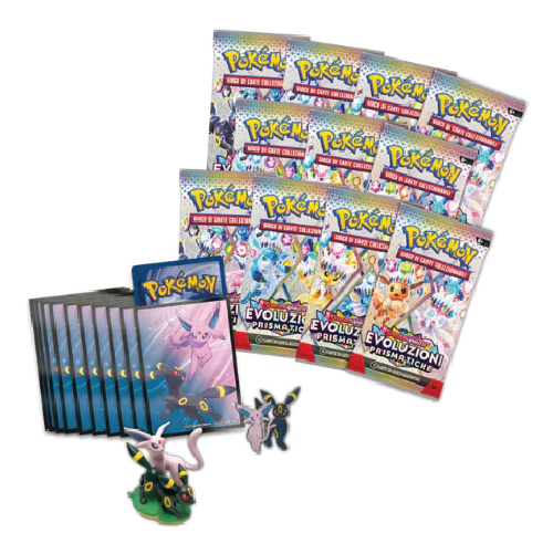 Evoluzioni Prismatiche Collezione Premium con Statuina ITA