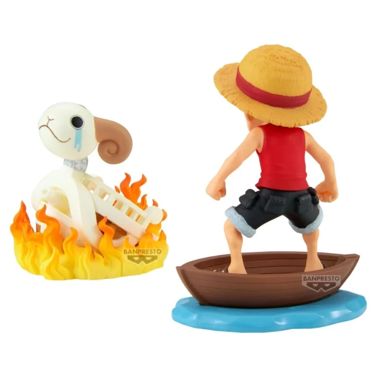 Luffy & Going Merry Figure WCF Stories (8 cm)