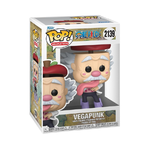Vegapunk Funko Pop 2139 One Piece Egghead