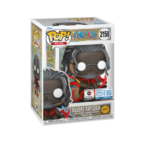 Silvers Rayleigh Funko Pop 2150 One Piece Chalice Collectibles Pre Release + Chase