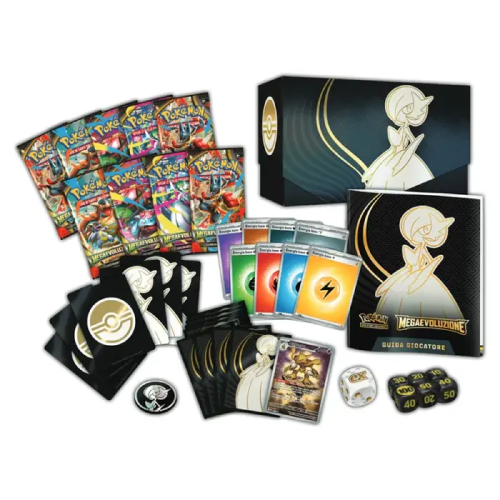 Lotto Megaevoluzione Display + Set Allenatore Fuoriclasse Lucario + Gardevoir Ita