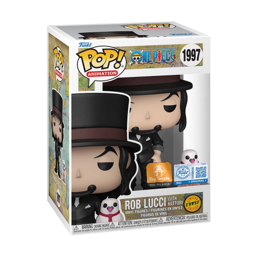 Rob Lucci with Hattori Funko Pop 1997 Chase+Regular Toy Temple Pre Release