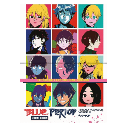 Blue period Manga Vol. 16 Variant con Coloring Book