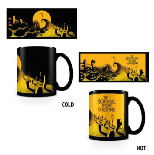 The Nightmare Before Christmas Tazza Graveyard Termosensibile 315 ml