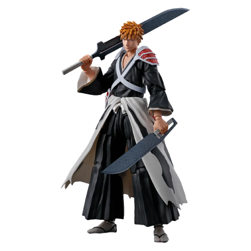 Ichigo Kurosaki Action Figure Bleach S.H. Figuarts Dual Zangetsu 16 cm