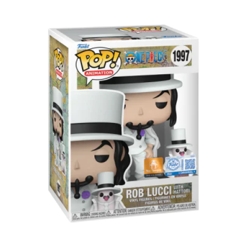 Rob Lucci with Hattori Funko Pop 1997 Toy Temple Pre Release Exclusive