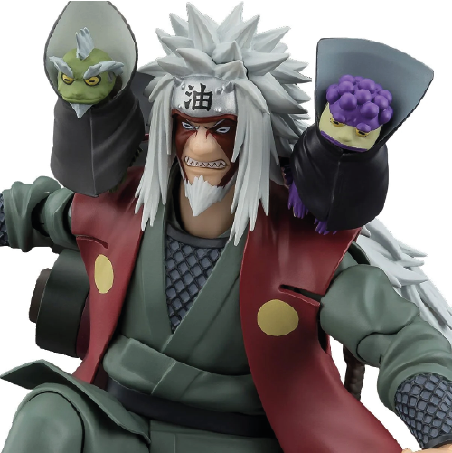 Jiraiya Action Figure Hidden Leaf Heroic Master Sage Naruto S.H. Figuarts (17 cm)